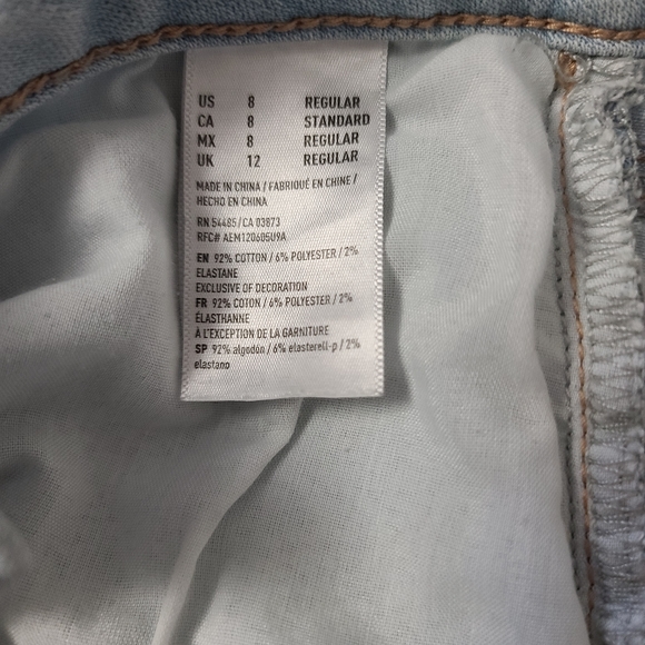 American Eagle women's super stretch skinny jeans - Picture 4 of 4